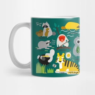 Cute Animal Friends 3 Mug